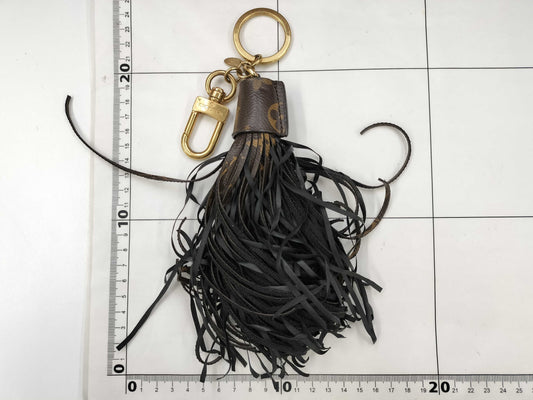 LOUIS VUITTON Monogram Tassel Bag Charm Key Case/Key Holder