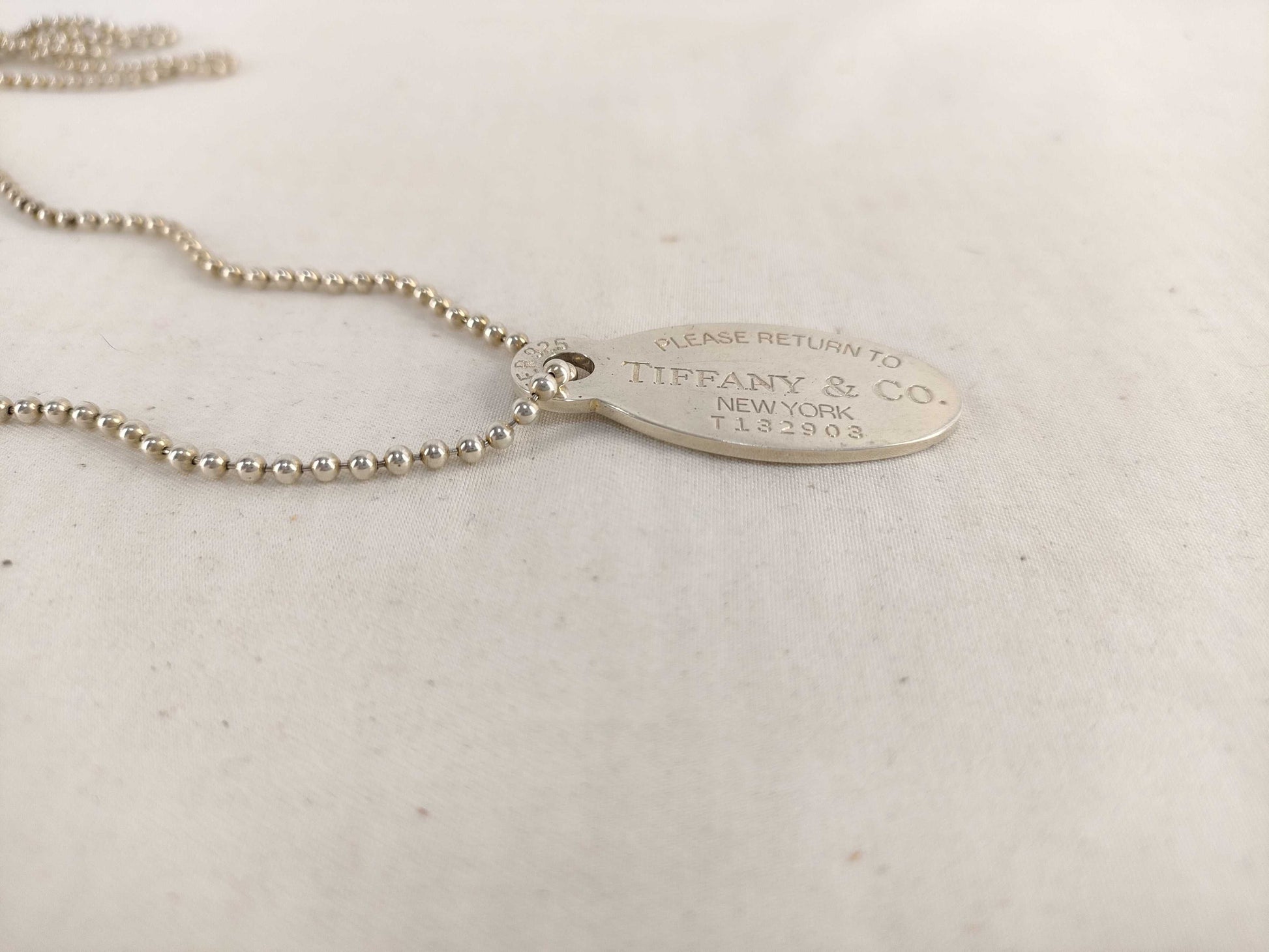 Tiffany&Co. Tiffany Oval Long Necklace Necklace