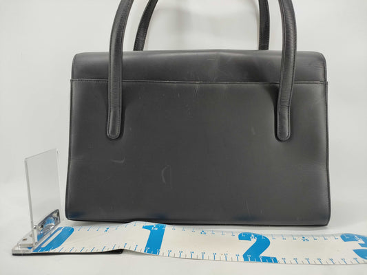 Yumi Katsura Formal Handbag Black Inner Gold Fittings Handbag