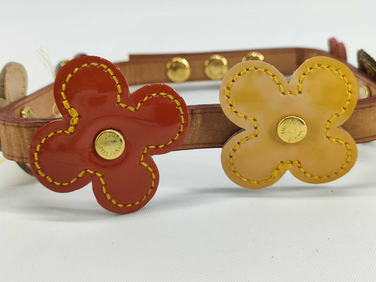LOUIS VUITTON Verni Vuitton Verni Flower Lexington Choker Necklace