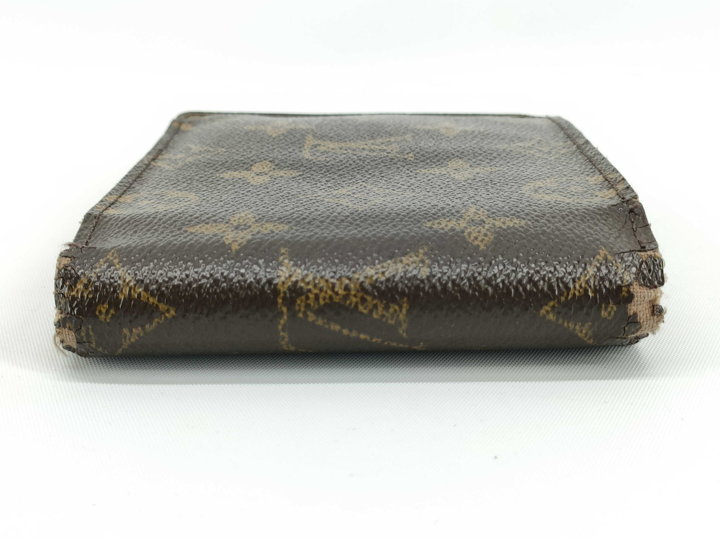 LOUIS VUITTON Monogram Vuitton Monogram Men's Bi-Fold Wallet with Pass Case Wallet
