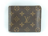 LOUIS VUITTON Monogram Vuitton Monogram Men's Bi-Fold Wallet with Pass Case Wallet