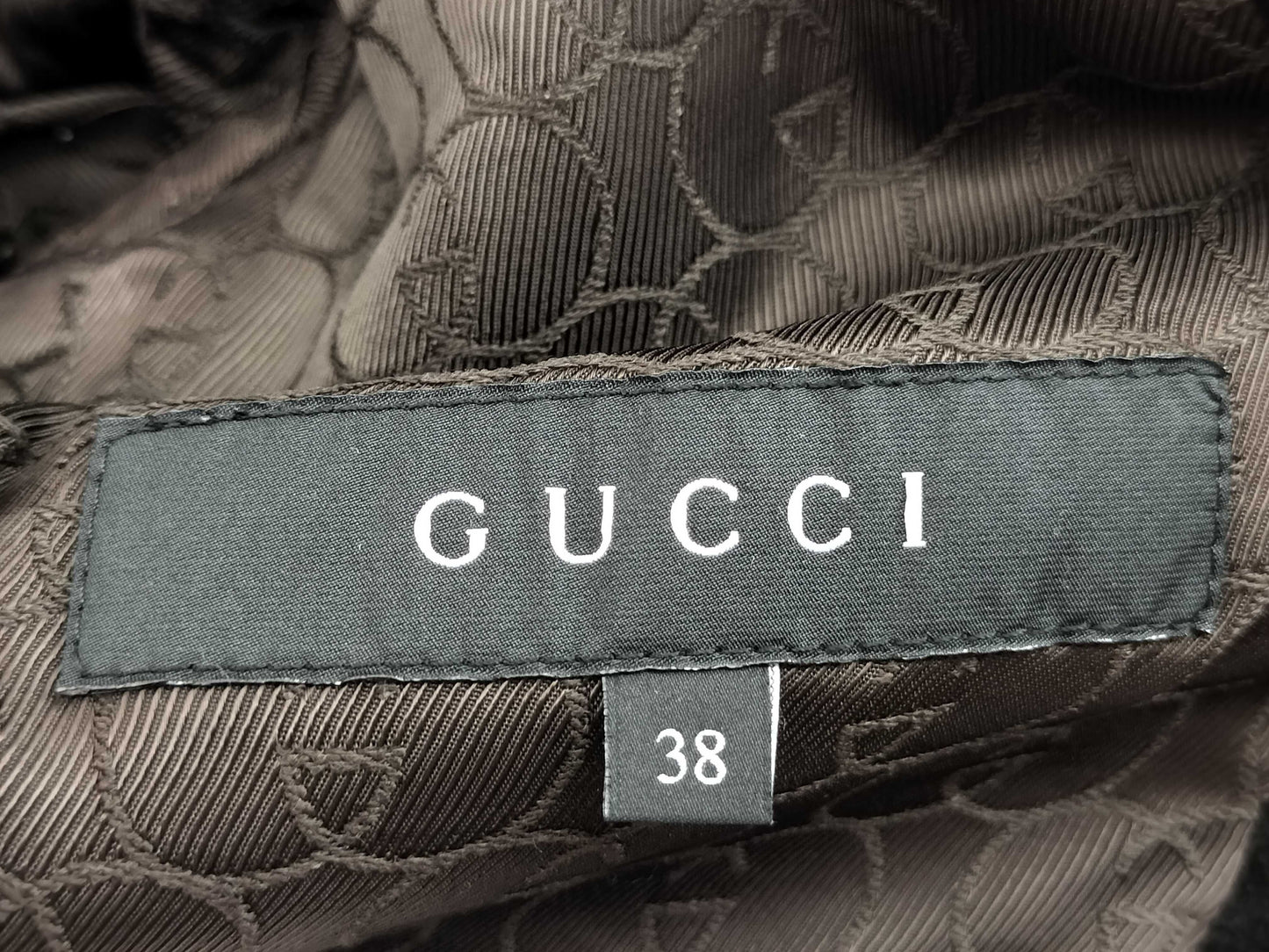 GUCCI GG Gucci Lined GG Jacket Interlocking Velour Jacket
