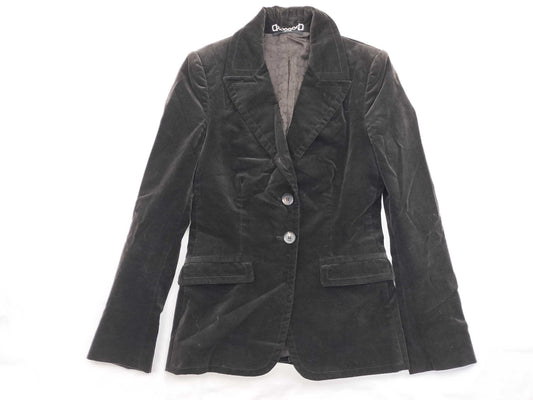 GUCCI GG Gucci Lined GG Jacket Interlocking Velour Jacket