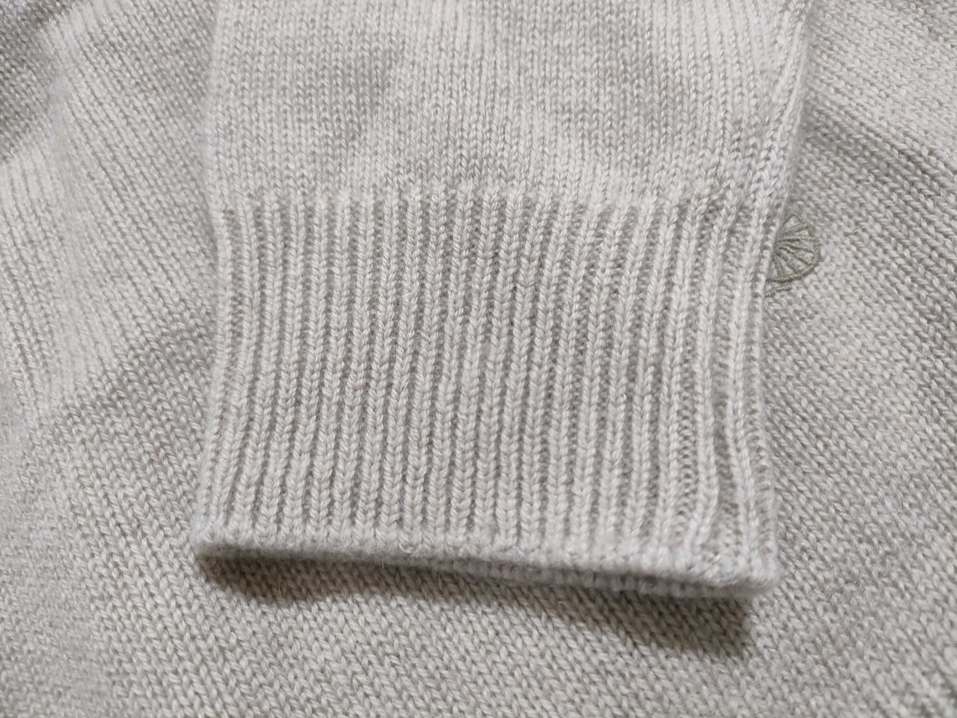 HERMES 100% Cashmere Sarkey Carriage Embroidery CELINE Current Eddie Knitted Cashmere Tops