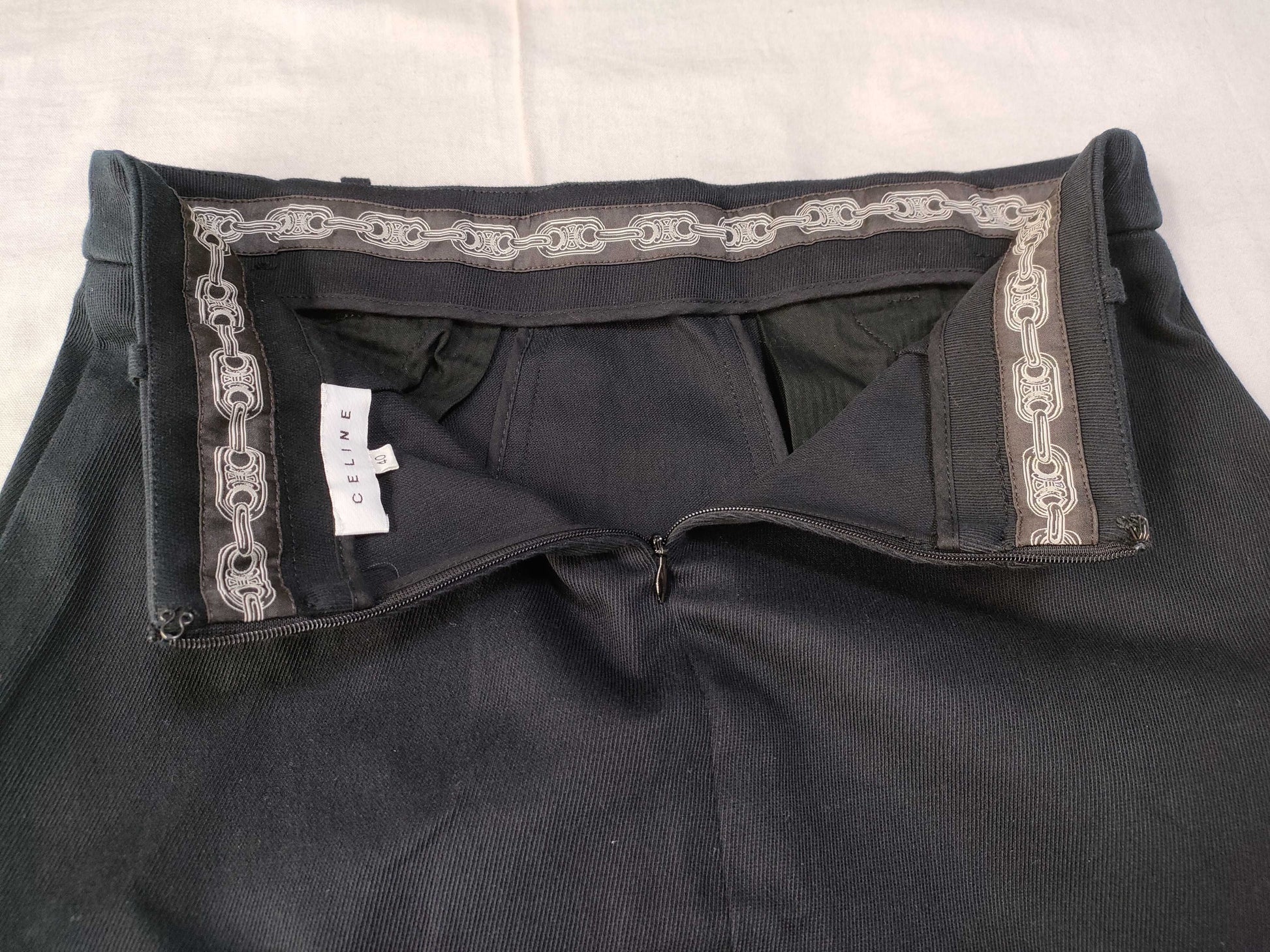 CELINE Triomphe Fittings CELINE Skirt Black Skirt