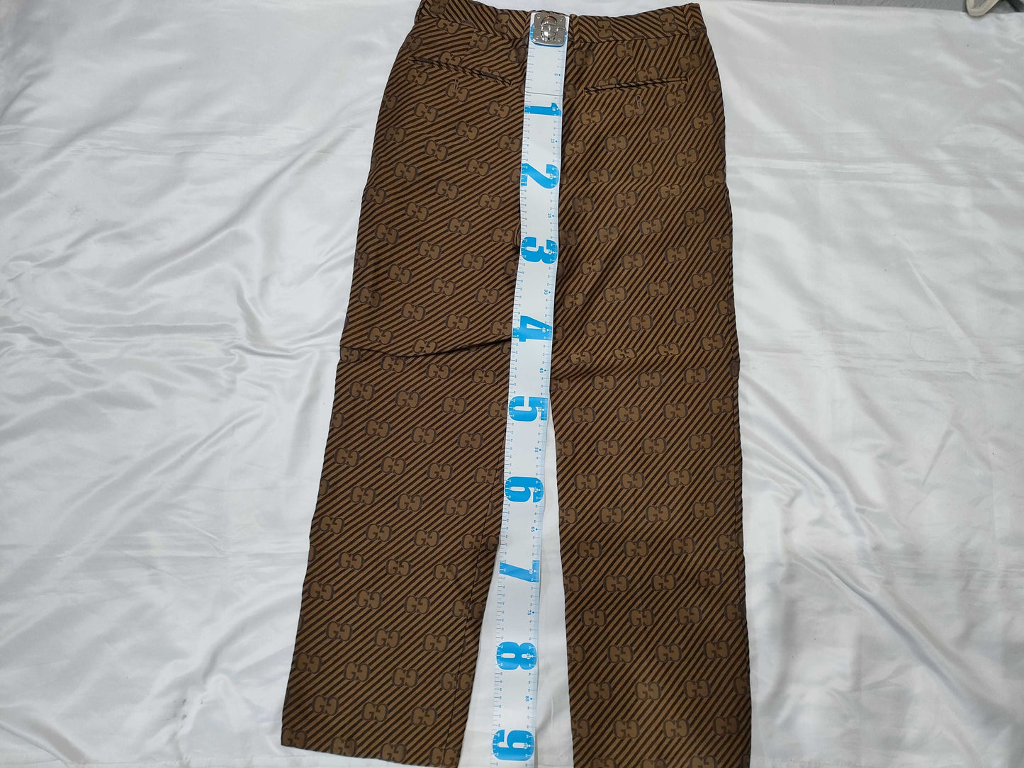 GUCCI Gucci GG Pattern Pants Big GG Pants