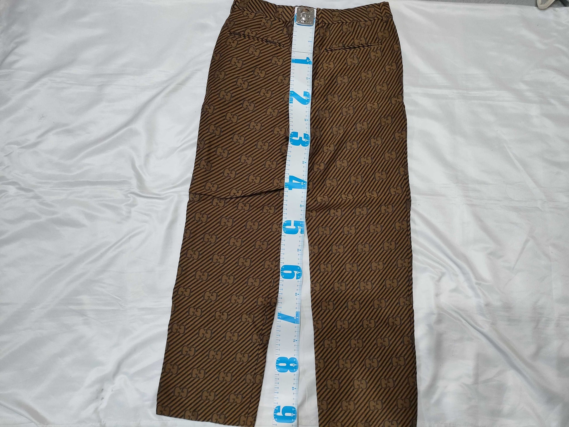 GUCCI Gucci GG Pattern Pants Big GG Pants