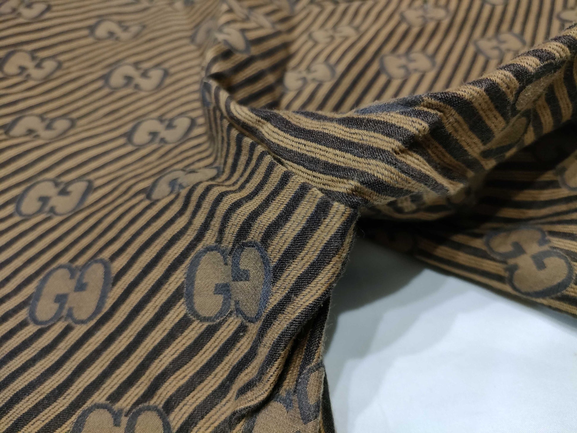 GUCCI Gucci GG Pattern Pants Big GG Pants
