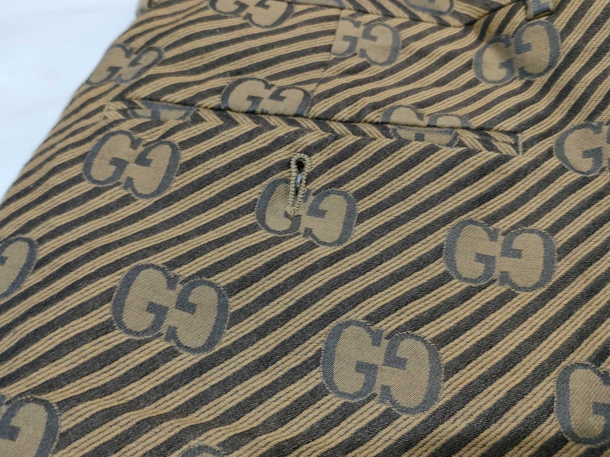 GUCCI Gucci GG Pattern Pants Big GG Pants