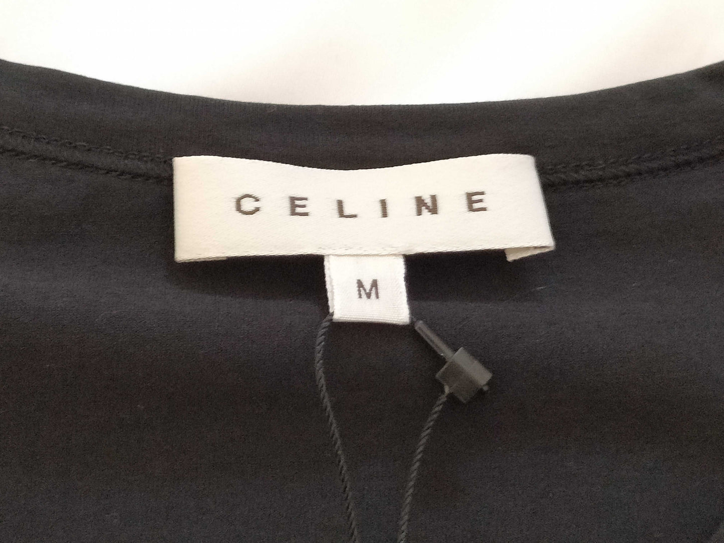 CELINE CELINE T-Shirt Robot Stone Lame New Unused Tagged T-Shirt with Bag