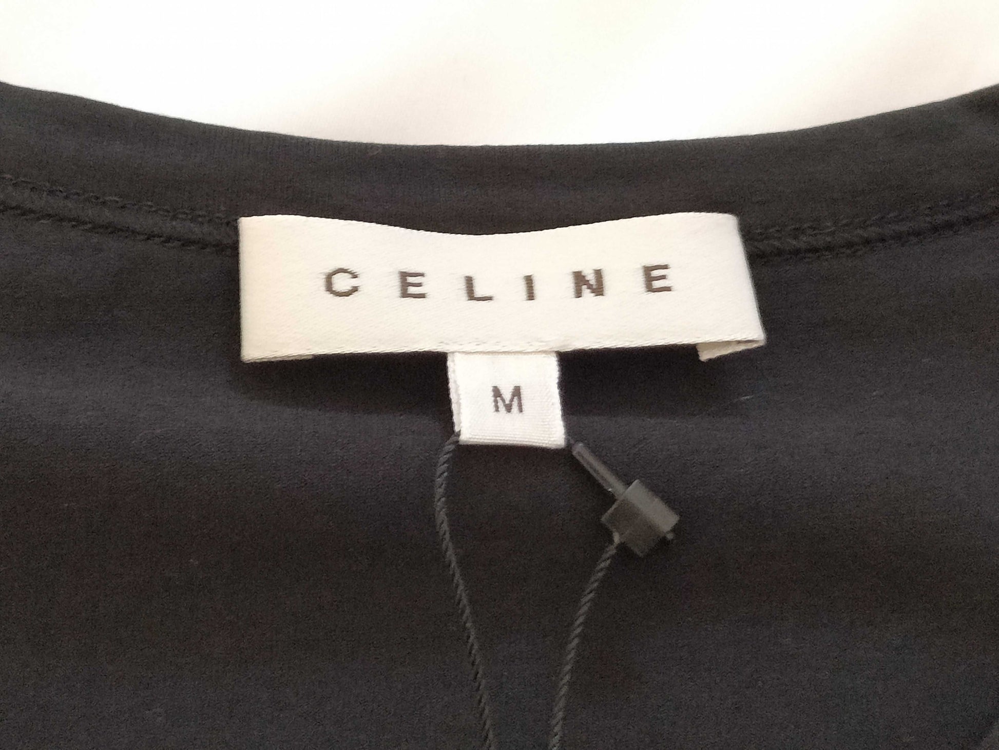 CELINE CELINE T-Shirt Robot Stone Lame New Unused Tagged T-Shirt with Bag