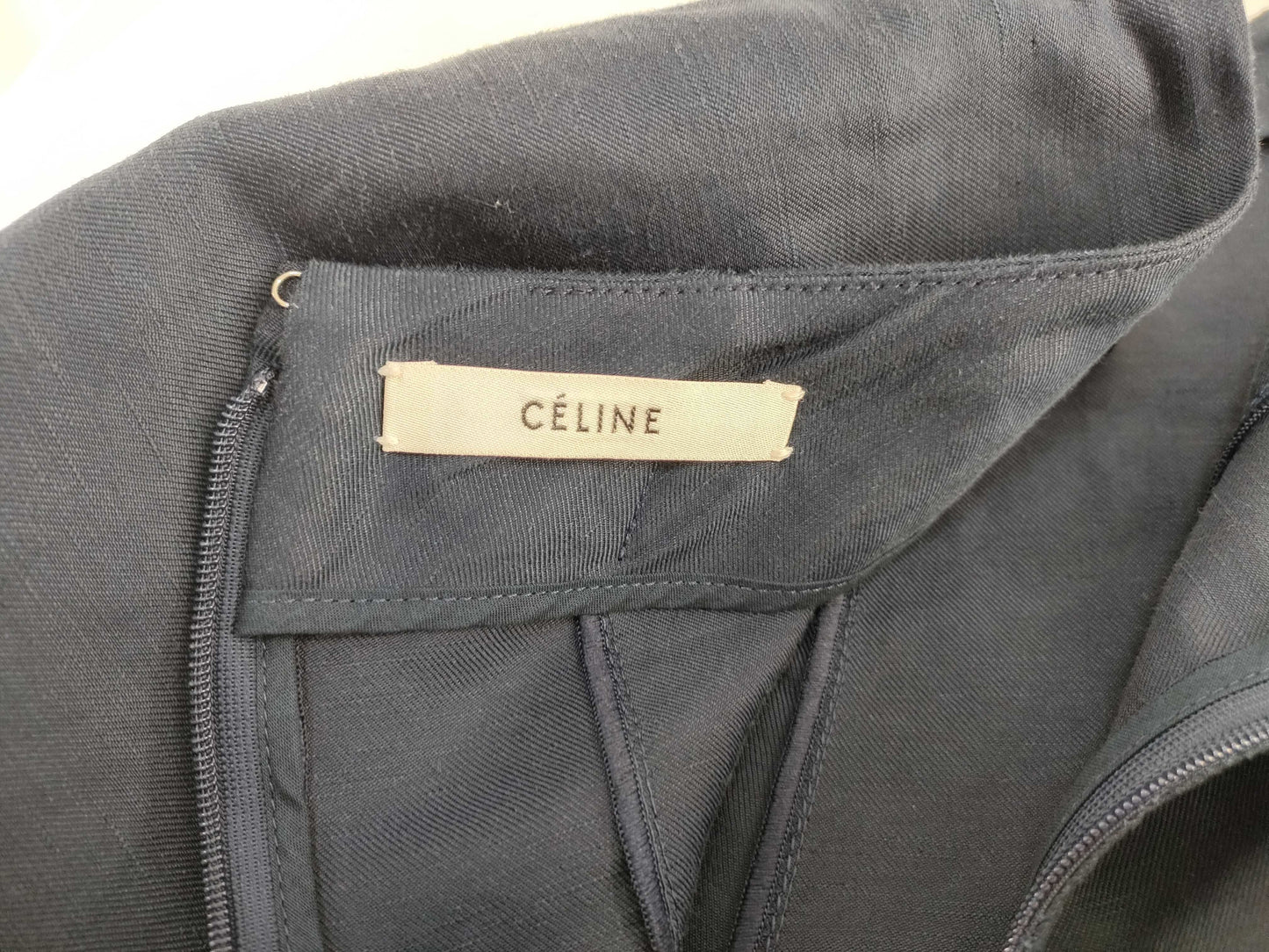 CELINE Phoebe Phase CELINE Linen Asymmetrical Long Skirt Skirt