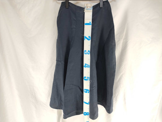 CELINE Phoebe Phase CELINE Linen Asymmetrical Long Skirt Skirt