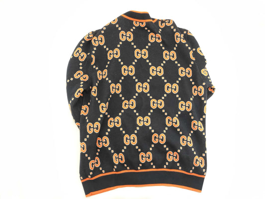 GUCCI Gucci GG Pattern Giant GG Cardigan Cardigan