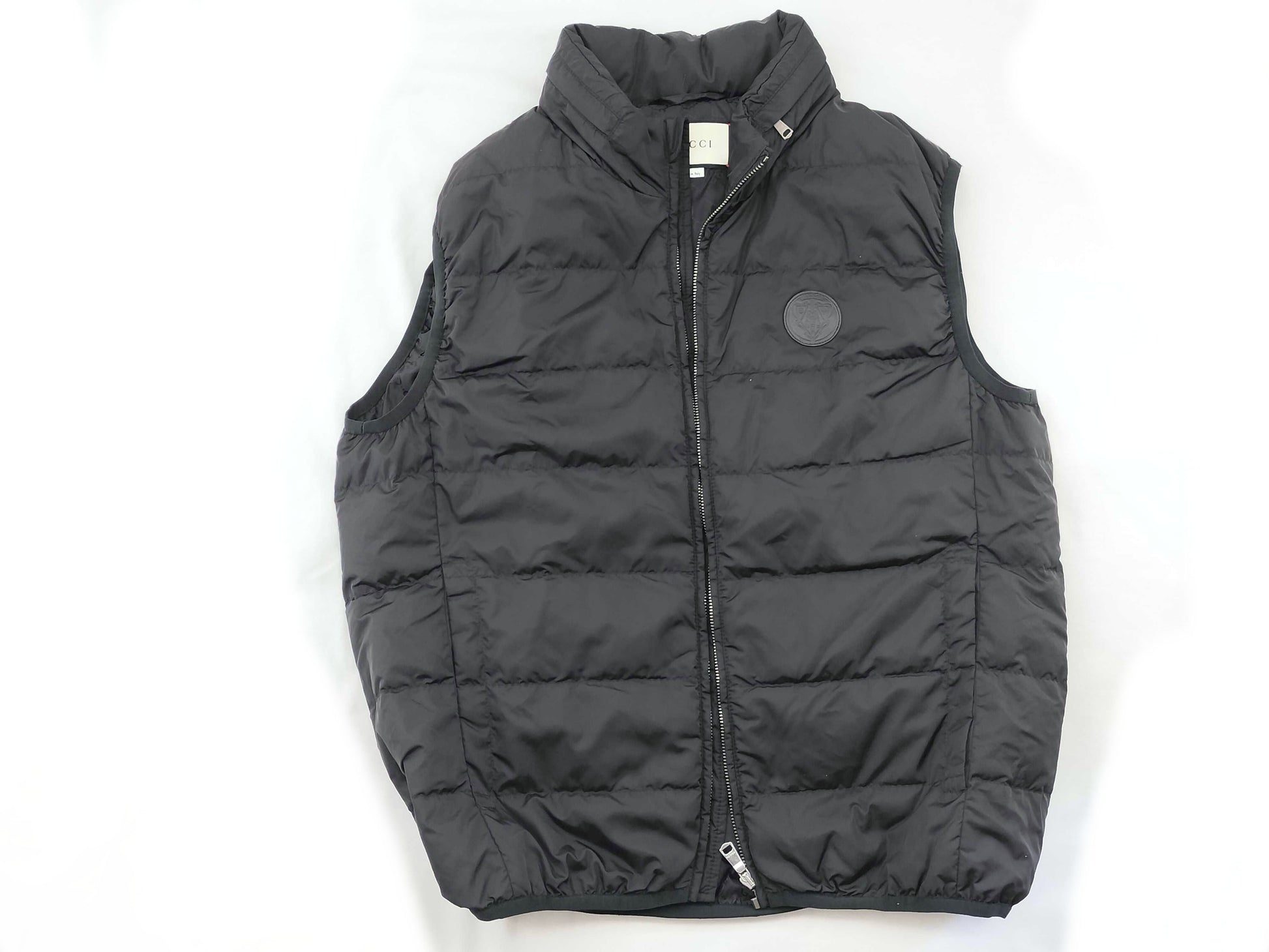 GUCCI Gucci GG Black Down Vest Vest