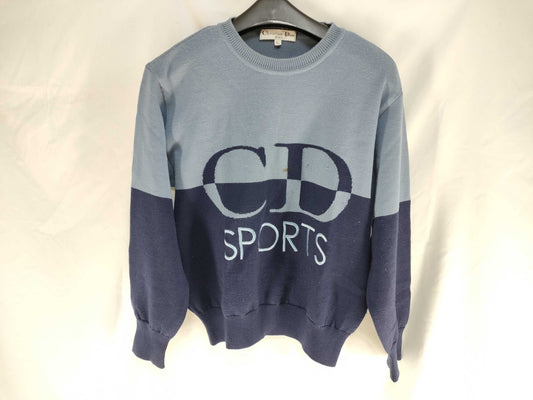 Dior Christian Dior CD Logo Big Logo Knit Top