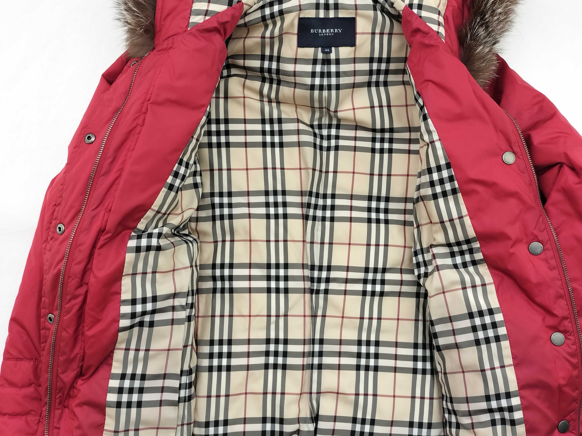 BURBERRY Fur Down Jacket Jacket