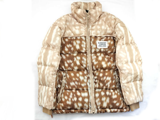 BURBERRY Current Bambi Deer Down Jacket Coat