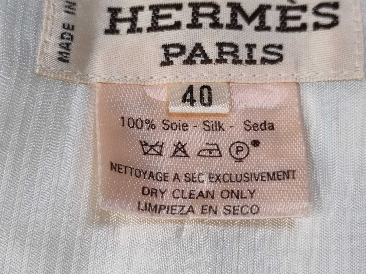 HERMES Silk Vest Vest