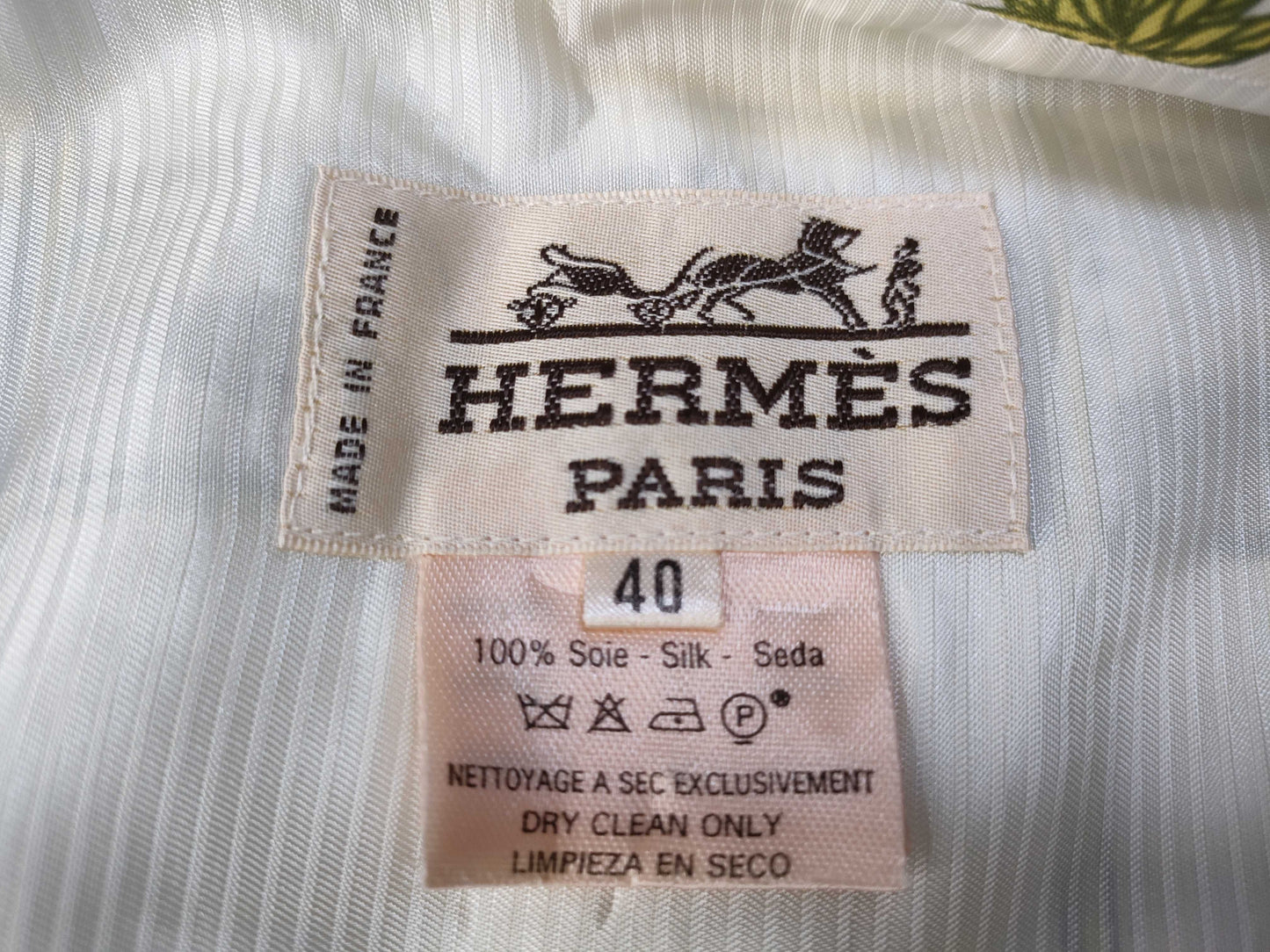 HERMES Silk Vest Vest