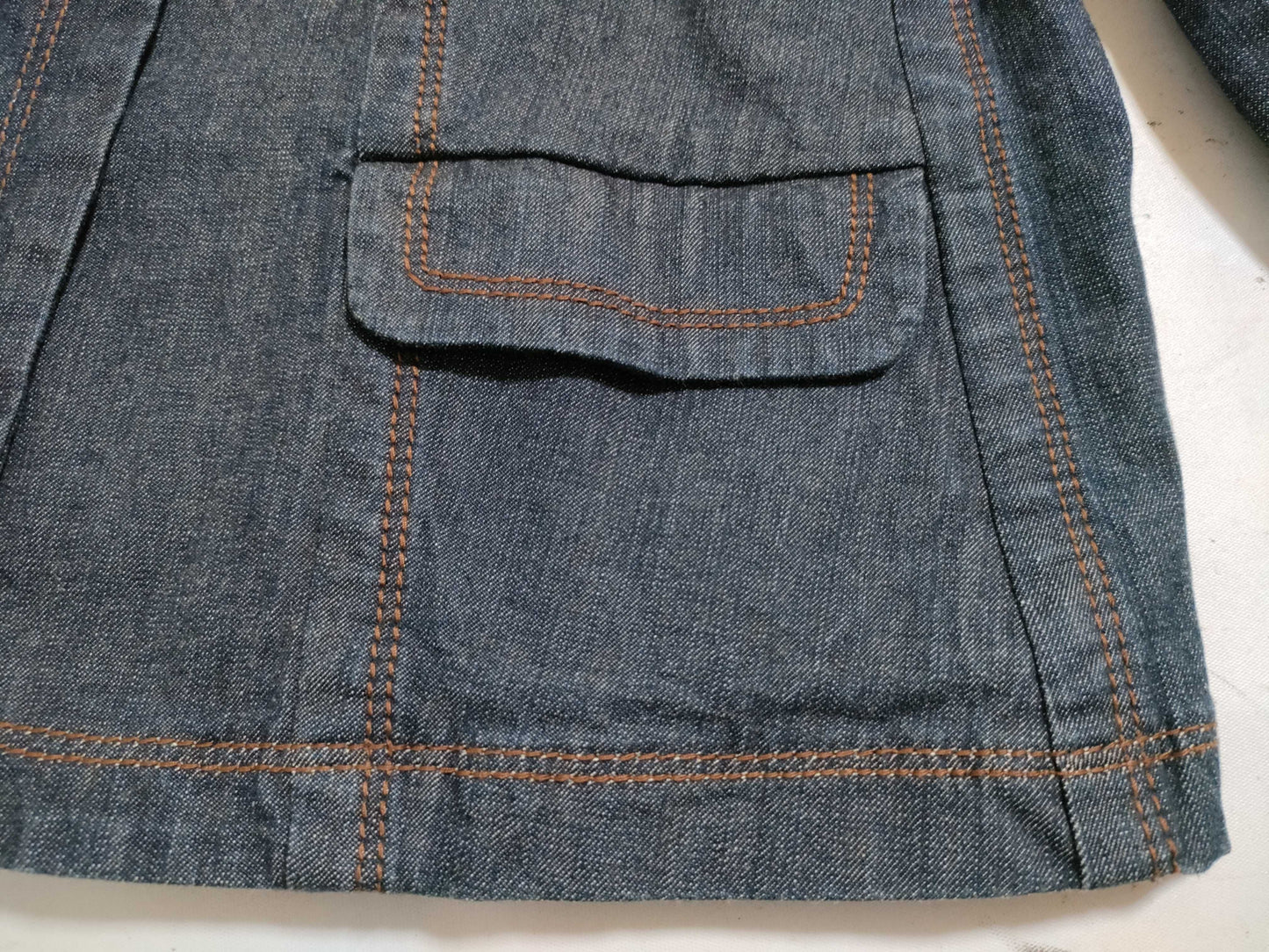 CELINE Denim Jacket Logo Button Jacket