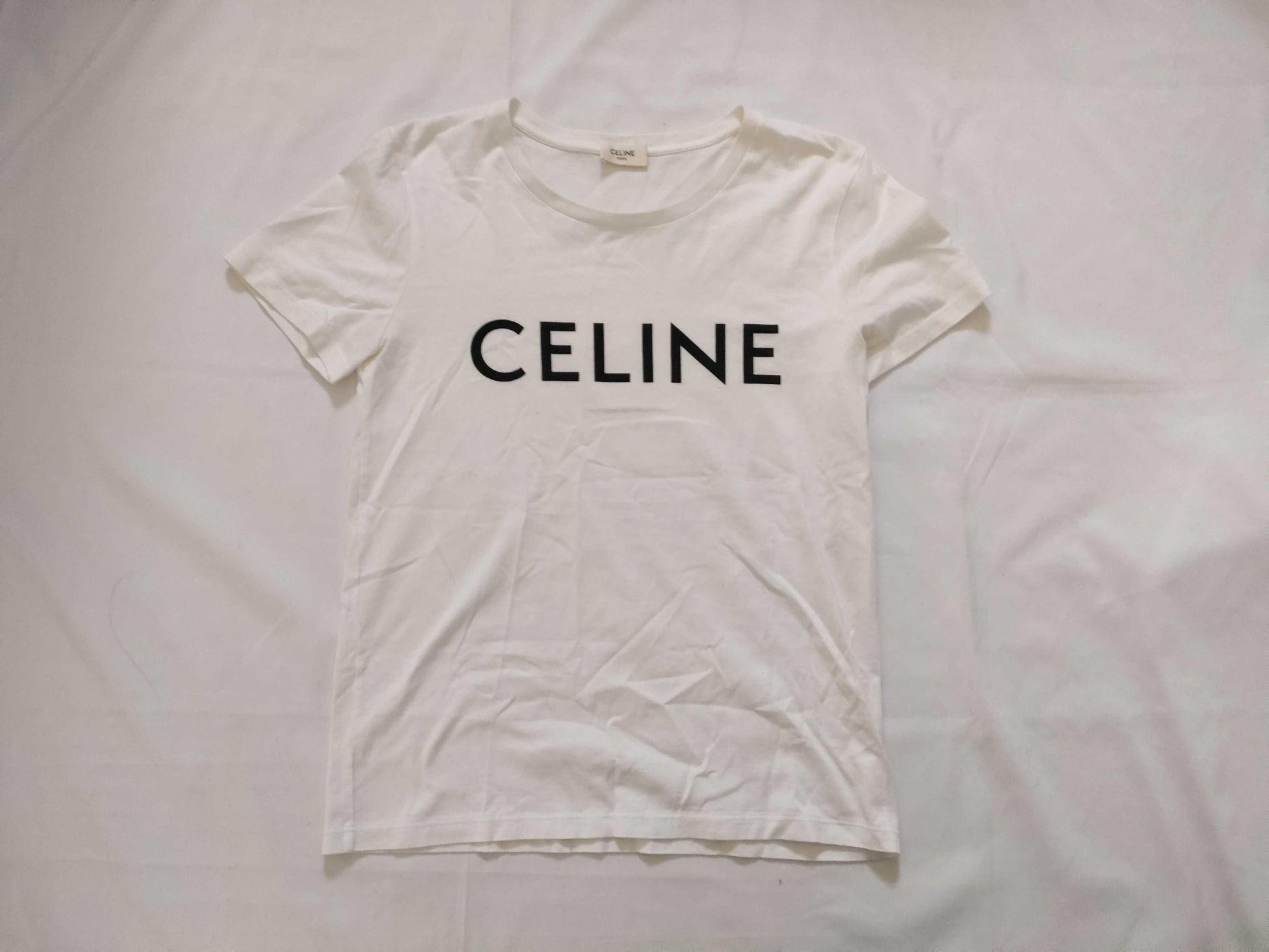 CELINE Celine T-Shirt Current T-Shirt