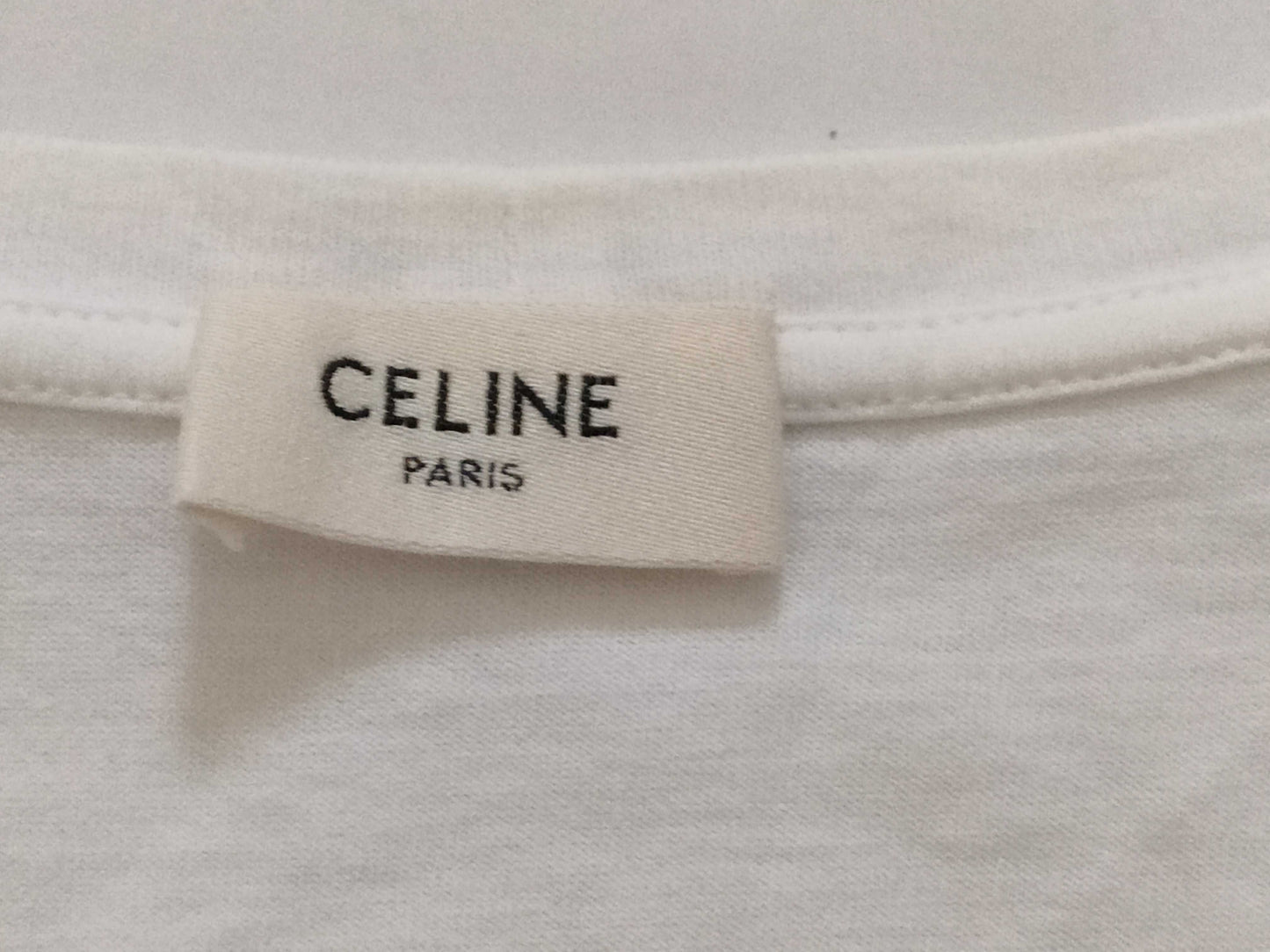 CELINE Celine T-Shirt Current T-Shirt