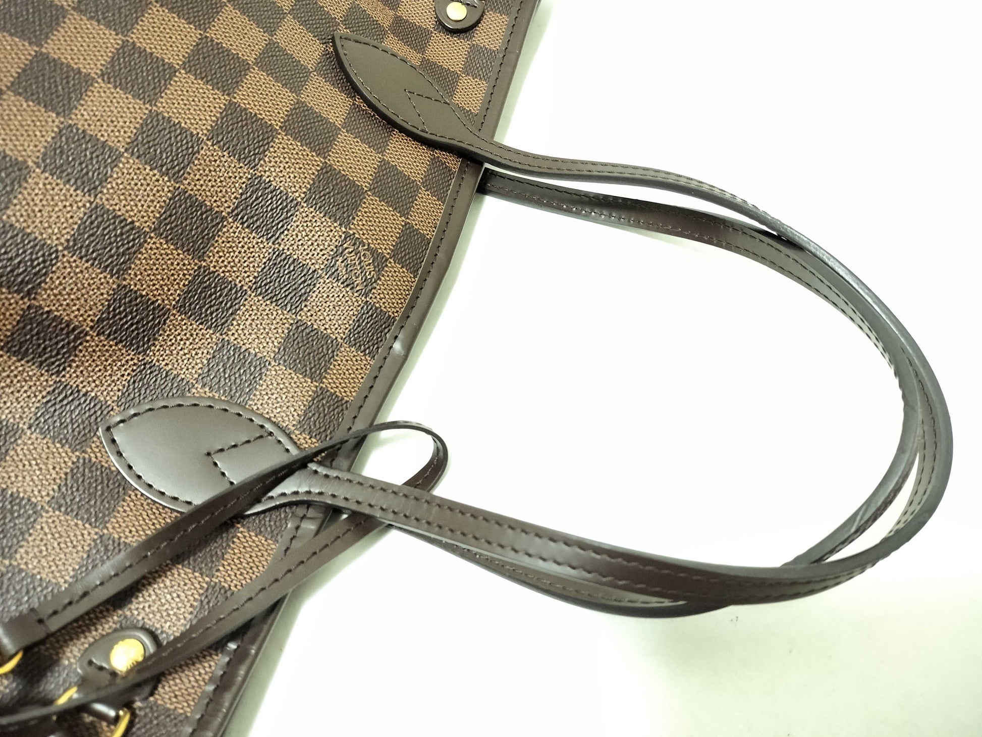 LOUIS VUITTON Damier Vuitton Damier Neverful MM N41359 Tote Bag