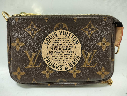 LOUIS VUITTON Monogram Vuitton Monogram Mini Pochette Accessoir M60153 Pouch
