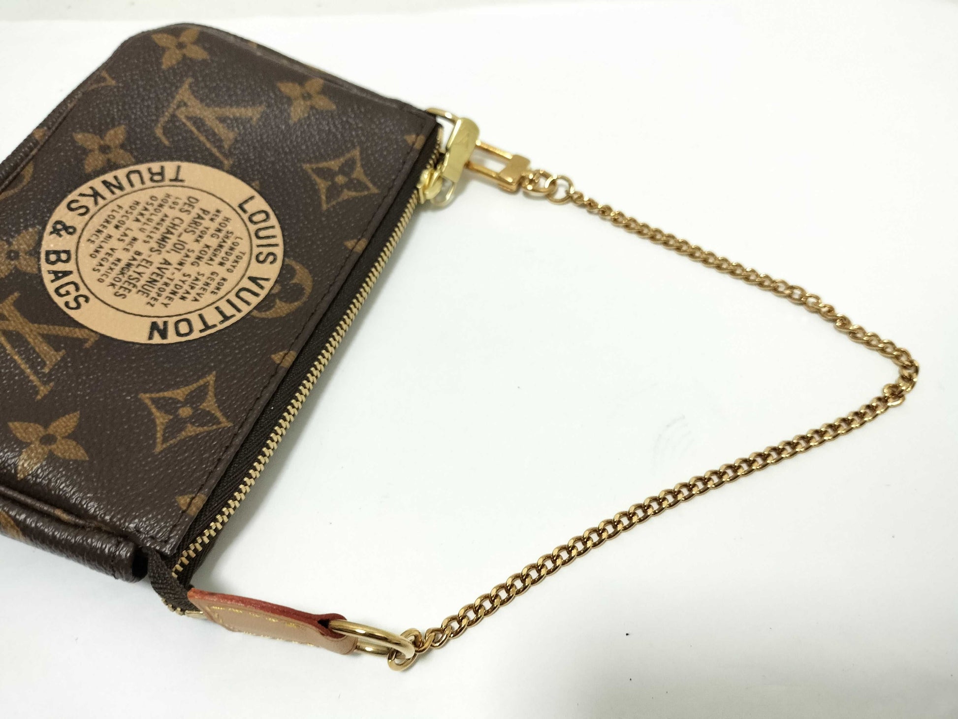 LOUIS VUITTON Monogram Vuitton Monogram Mini Pochette Accessoir M60153 Pouch