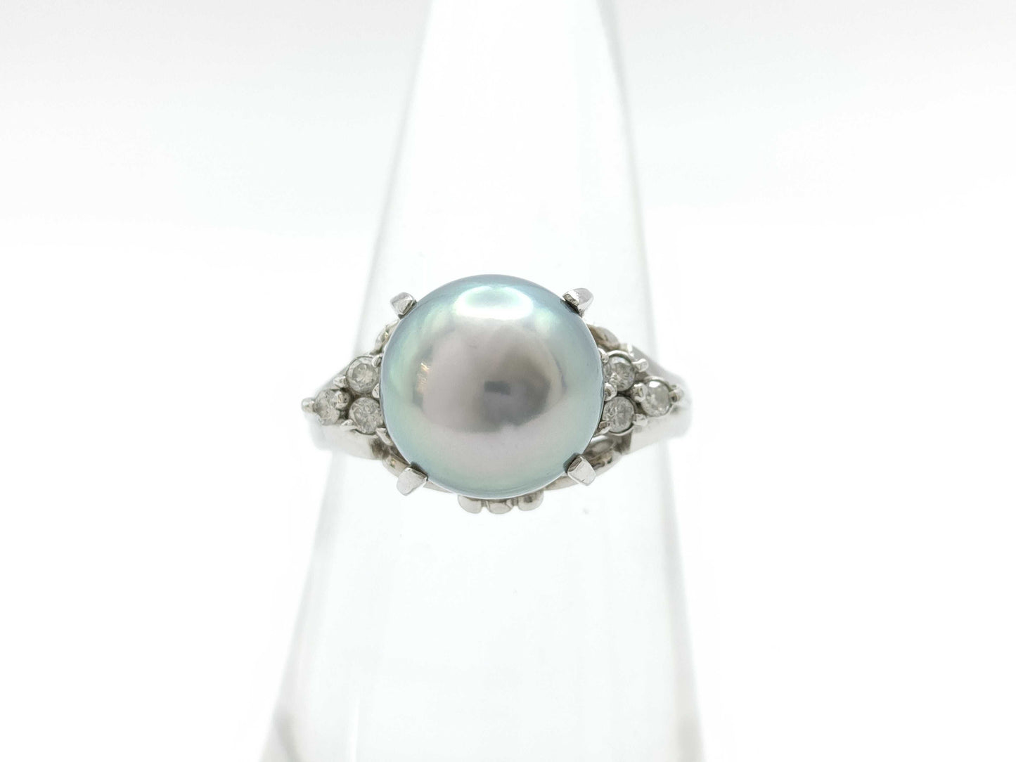 Pearl Diameter Approx. 9.7mm D012ct PM900 6.4G Ring
