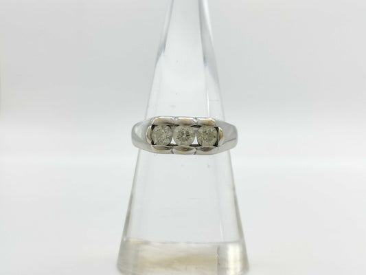 D0.513ct K18WG 3.4g Ring