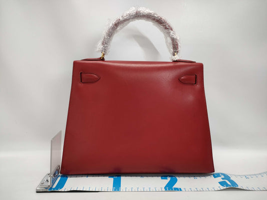 HERMES Kelly Red Handbag
