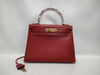 HERMES Kelly Red Handbag