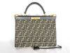 FENDI Zucca Hand Brown Handbag