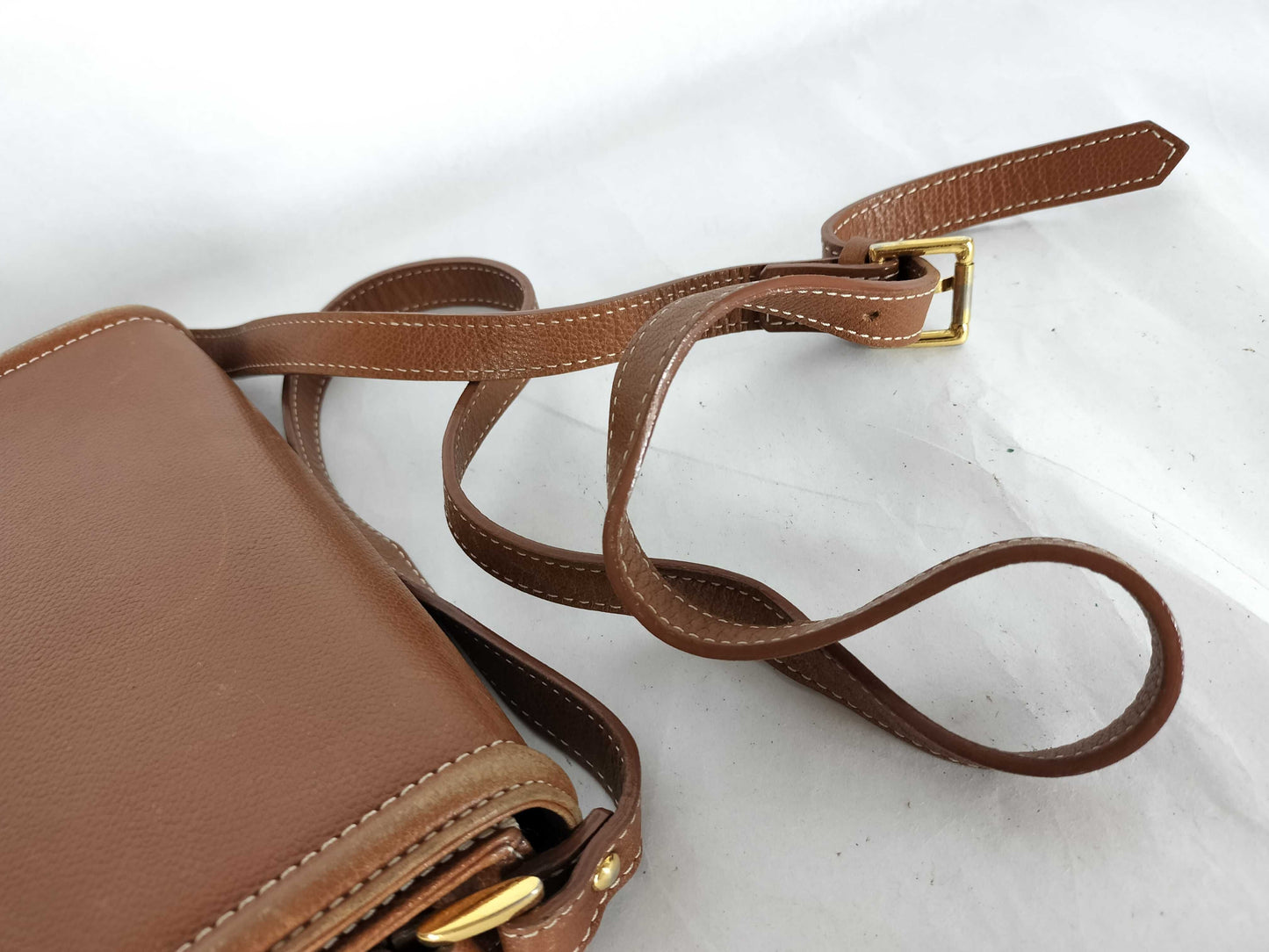 Yves Saint Laurent YSL Shoulder Brown Shoulder Bag