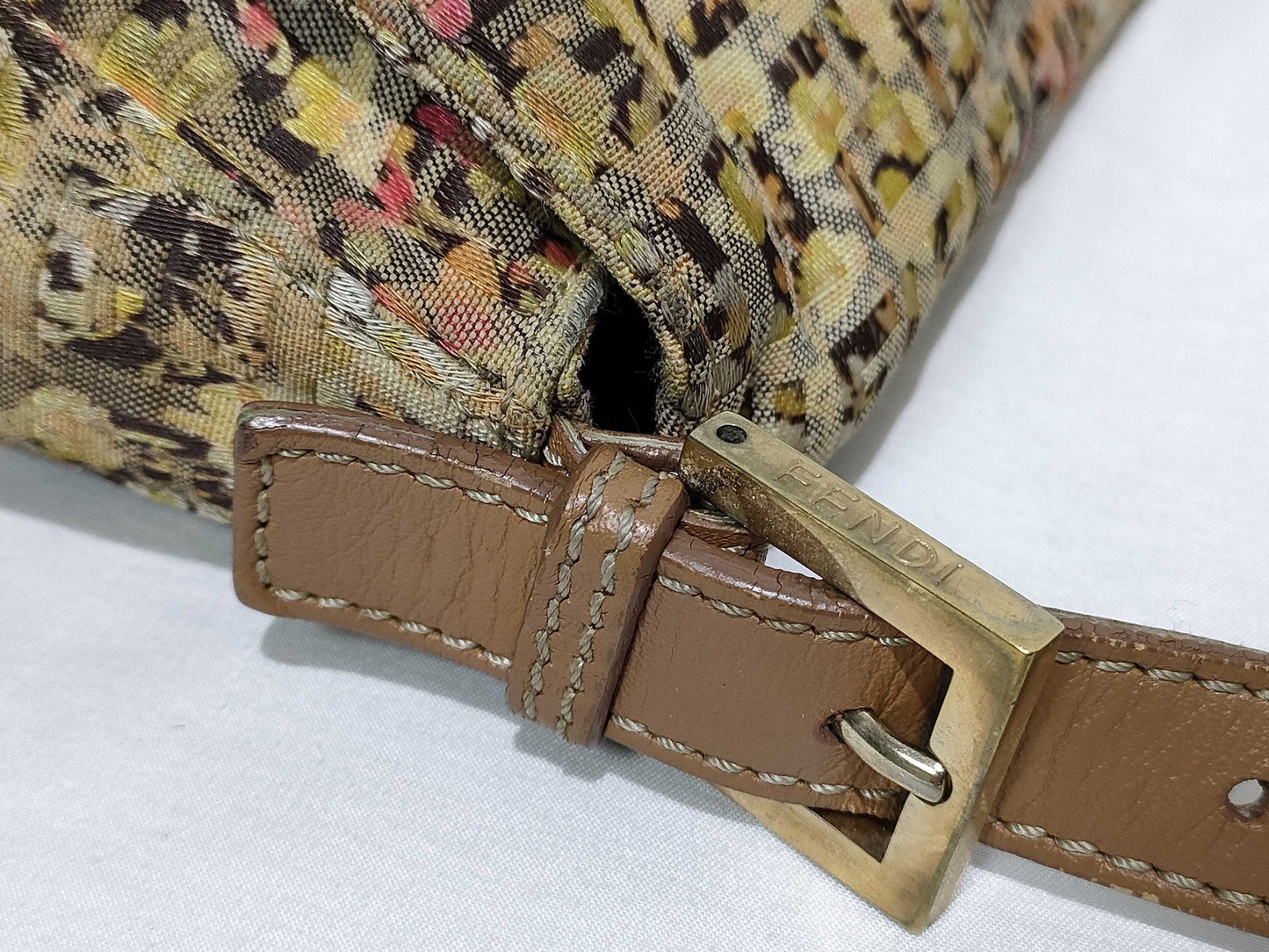 FENDI FENDI Fendi Mamma Bucket Floral Bag Shoulder Bag