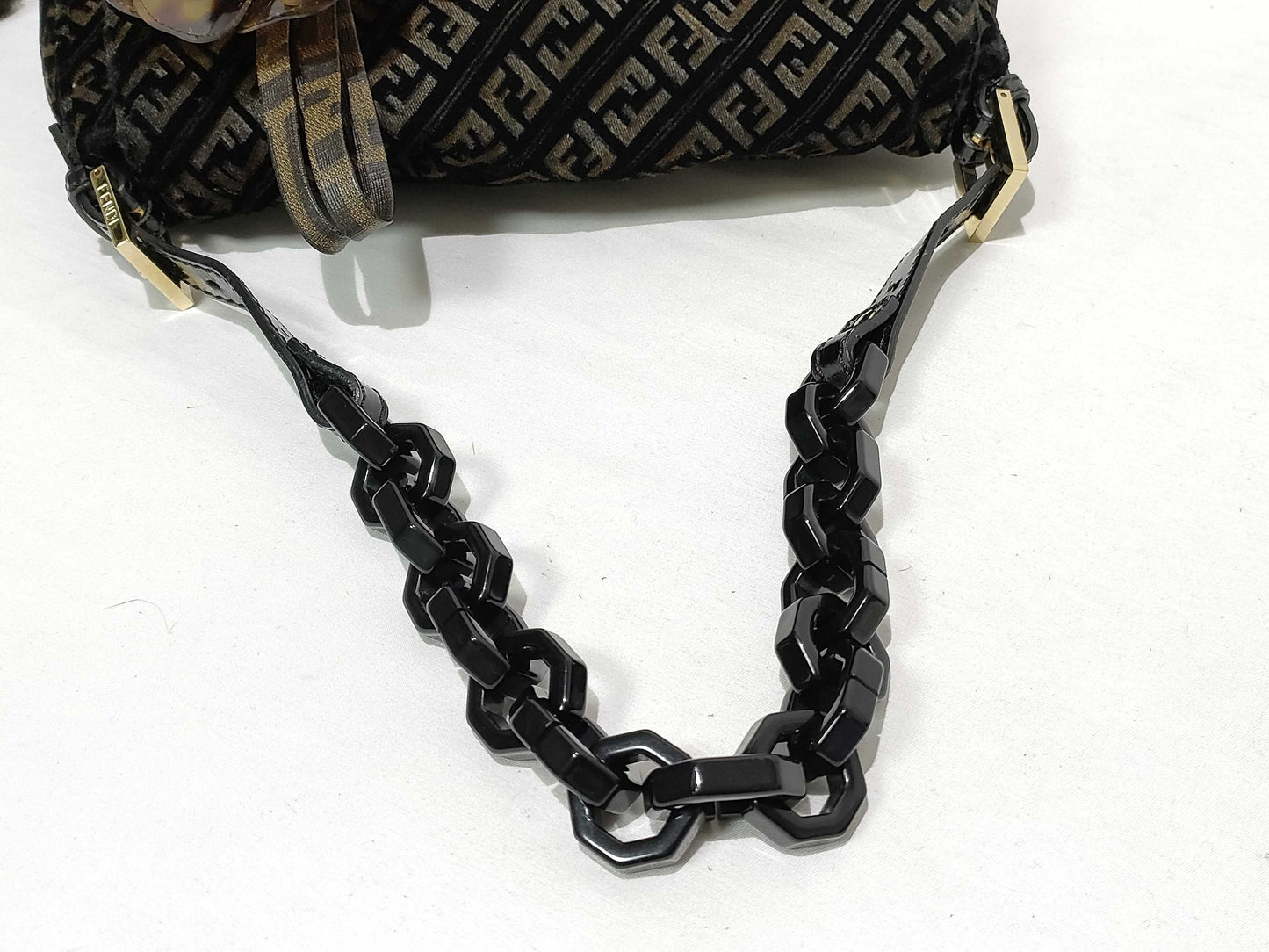 FENDI FENDI Fendi Mamma Bucket Velor Bag Shoulder Bag