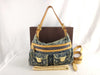 LOUIS VUITTON Monogram Denim LOUIS VUITTON M95049 Monogram Denim Buggy PM 2Way Bag Handbag