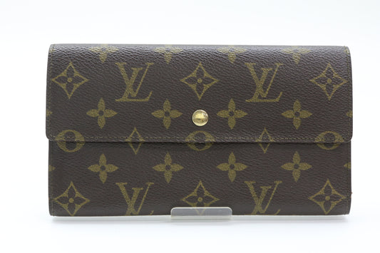LOUIS VUITTON Monogram International Tri-Fold Wallet