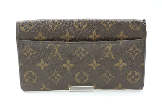 LOUIS VUITTON Monogram Portefeuille Sarah Wallet
