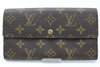 LOUIS VUITTON Monogram Long Wallet Wallet