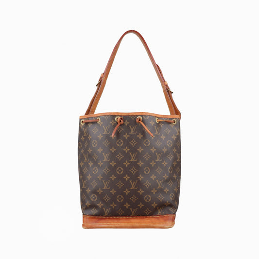 LOUIS VUITTON Noe Monogram/Brown Monogram Canvas M42224AR5008 Shoulder Bag