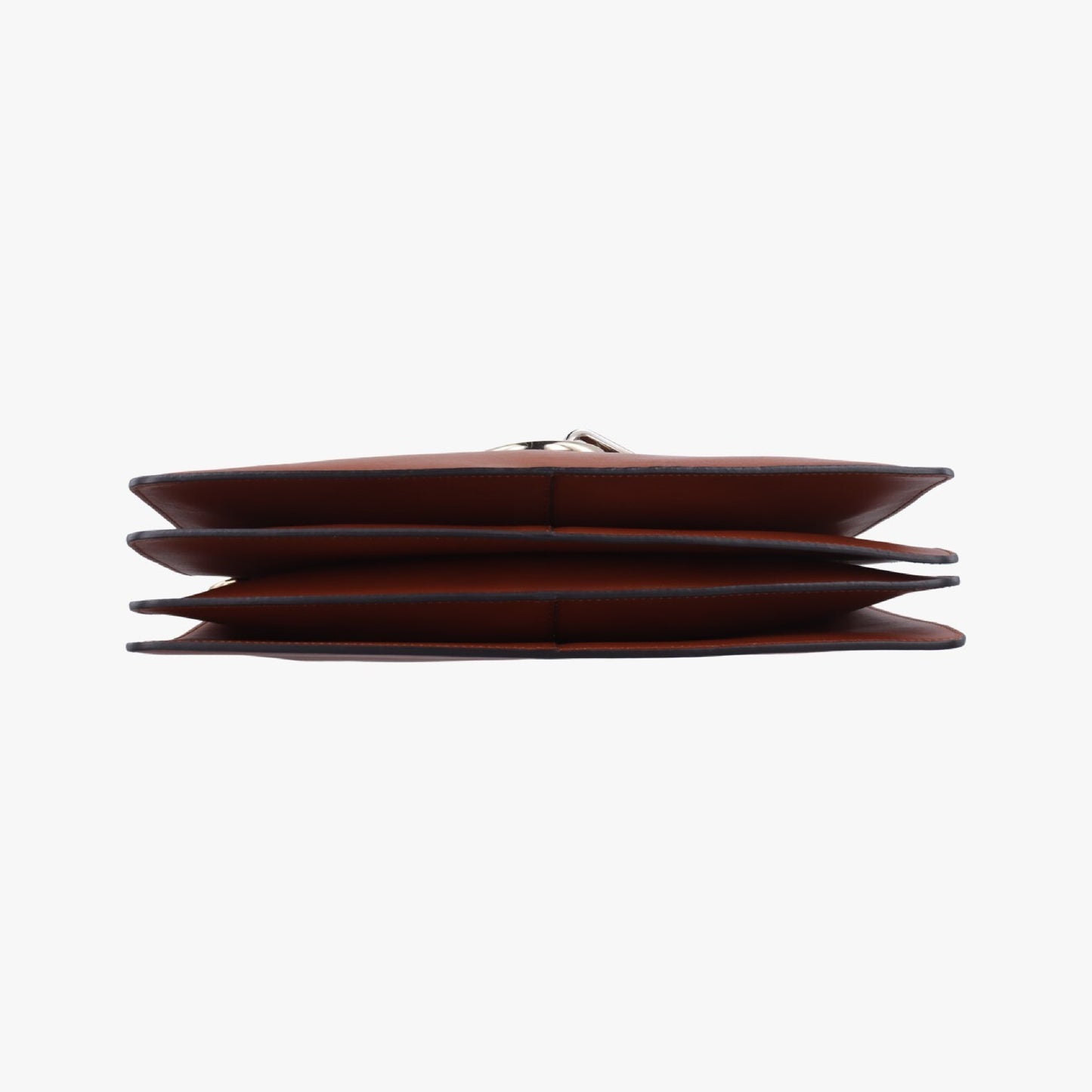 chloe Fae Brown Leather x Suede 01-17-50-65 Shoulder Bag
