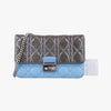 Dior Cannage New Rock Blue x Multicolor Lambskin x Patent 12-MA-0185 Shoulder Bag