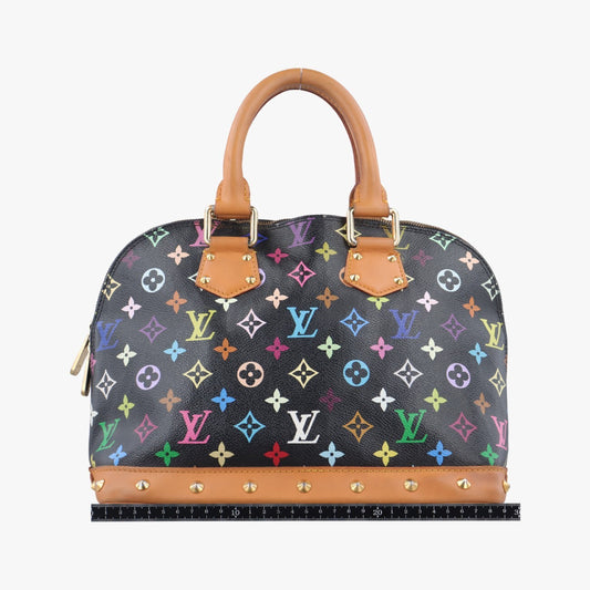 LOUIS VUITTON Alma PM Noir Monogram Multicolore Handbag M92646SD0074