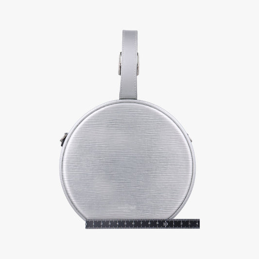 LOUIS VUITTON Petite Boite Chapeau Silver Epi Shoulder Bag M53074PL0158
