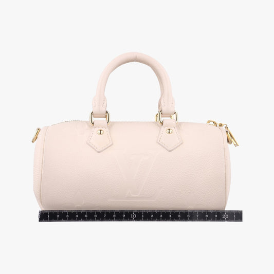 LOUIS VUITTON Plant Papillon BB Ivory Leather M45980IC Tip Shoulder Bag