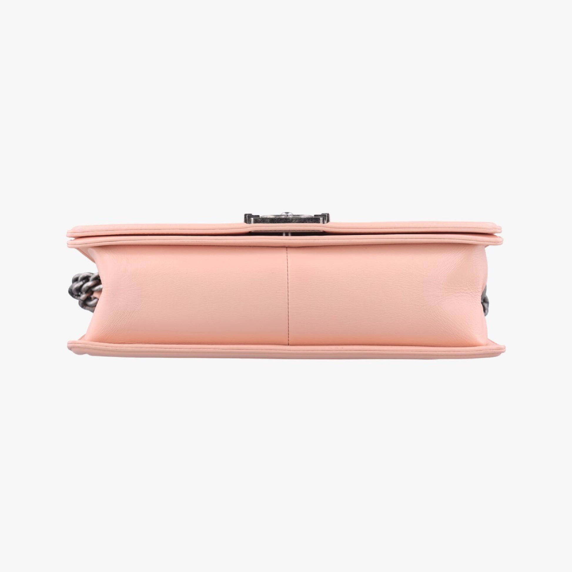 CHANEL Boy Chanel Pink Leather A9226919322214 Shoulder Bag